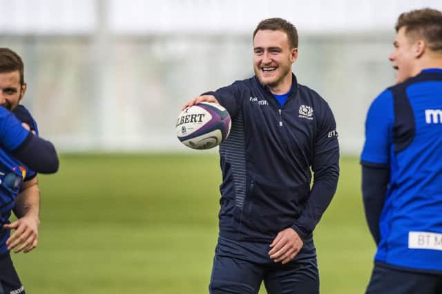 Stuart Hogg will be assessed ahead of Scotland's match with Fiji. File picture: SNS Group