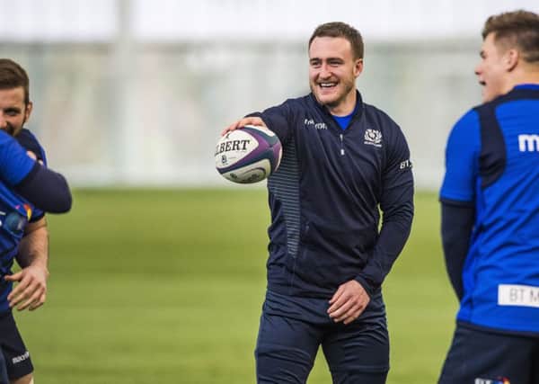 Stuart Hogg will be assessed ahead of Scotland's match with Fiji. File picture: SNS Group