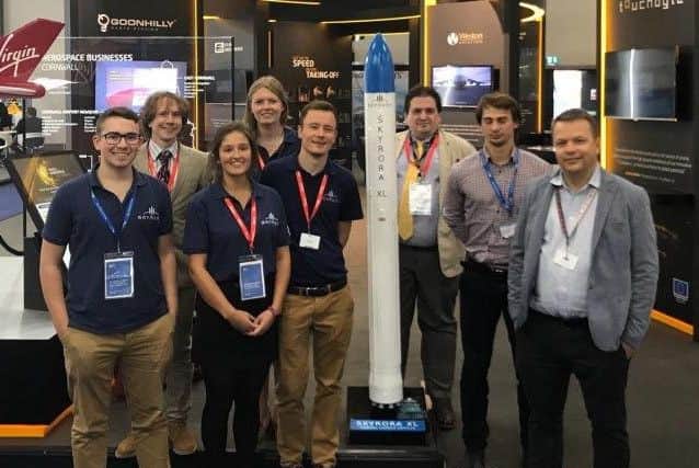 The team at Skyrora have completed the acquisition of the FARISpace launch vehicle project, led by acclaimed engineer Richard Brown. Picture: Contributed