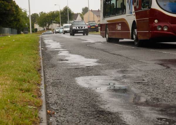 Potholes in Mayfield