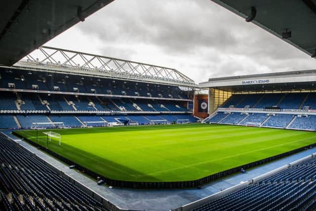 Rangers are looking to switch to a hybrid pitch before the start of next season. Picture: John Devlin