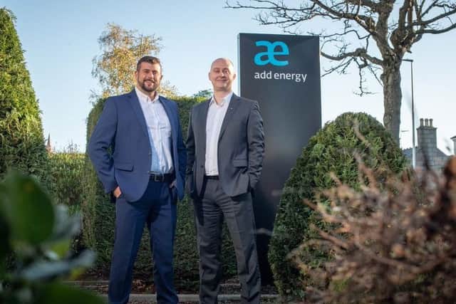 Jody Lusher, operations manager, and Damon Bowler, vice president of Add Energy's asset and integrity management division. Picture: Contributed