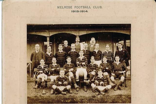The Melrose team from 1913-14