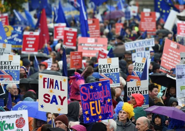 A majority of MSPs back a referendum on the terms of Brexit. (Photo by Jeff J Mitchell/Getty Images)