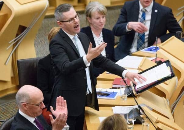 Finance Secretary Derek Mackay delivered this year's Scottish budget. Picture: PA