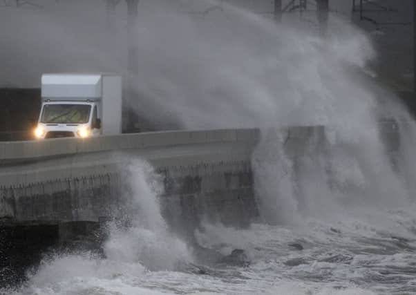 Heavy winds and rain is expected to batter coastal areas. Picture; SWNS