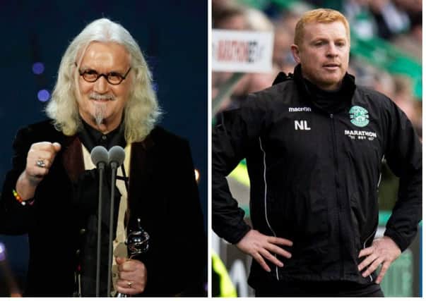 Billy Connolly believes bigotry similar to what Neil Lennon has experienced, will be very difficult to stop in Scotland. Pictures; PA