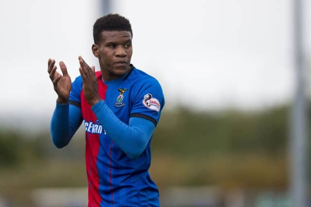 Riccardo Calder has had his contract terminated by Inverness. Picture: SNS