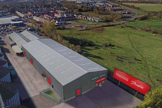 A visualision of the new Danfoss manufacturing facility at Loanhead. Image: Contributed