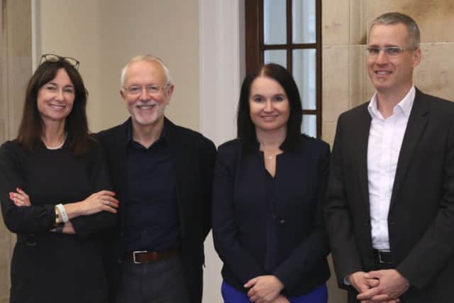 From left: Nicki and John Denholm with Sabine Steiner and Michael Sarsteiner of Talentor. Picture: Anastasia Banks.