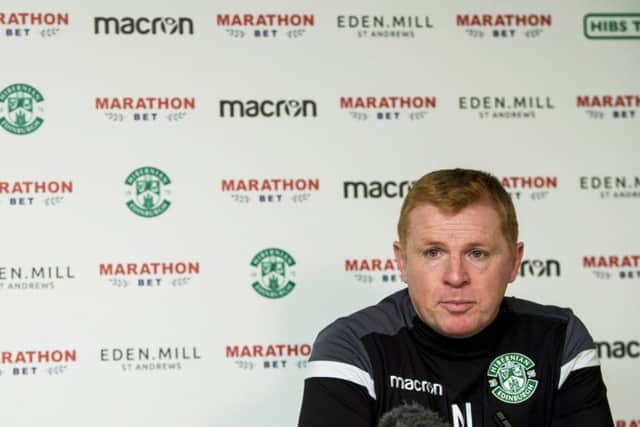 Neil Lennon has blasted 'double standards' in response to him and Jose Mourinho's gestures. Picture: SNS Group
