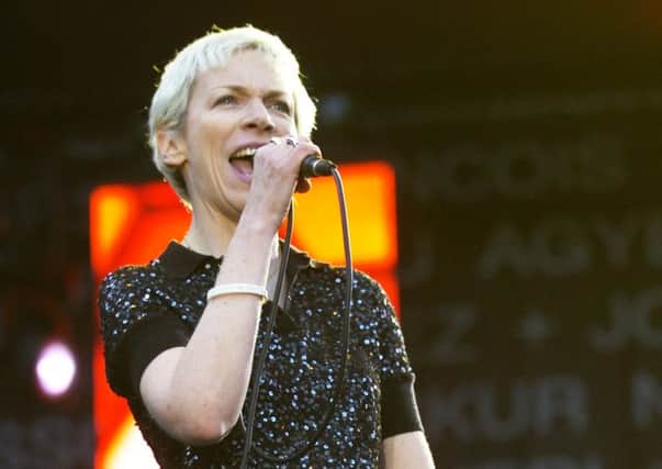 Annie Lennox is to be induscted into the Scottish music hall of fame. Picture: David Moir