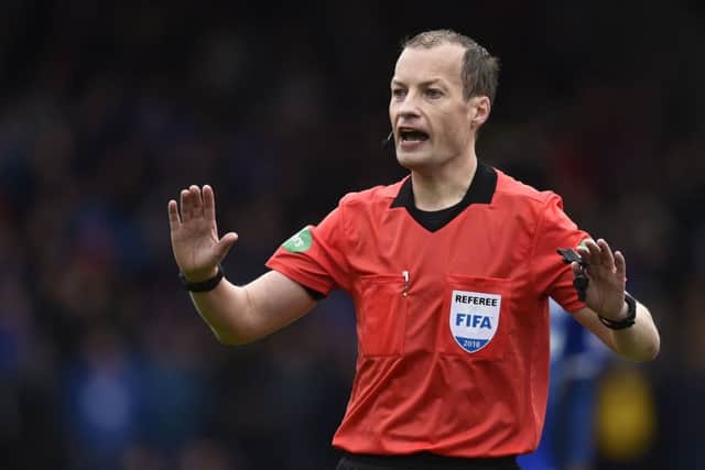Rangers have issued a statement slating referee Willie Collum. Picture: SNS Group