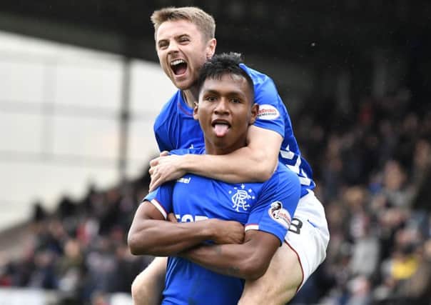 Alfredo Morelos will be looking to find the back of the net again. Picture: SNS Group