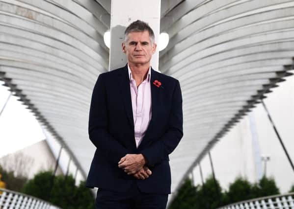 John Beattie, at BBC Scotland headquarters in Glasgow, is to become a news anchor on the broadcaster's new channel. Picture: John Devlin