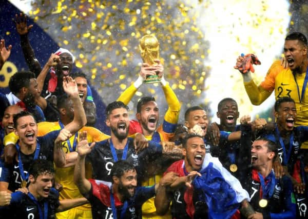 Economic growth in July was primarily driven by strong retail sales during the football World Cup,according to ONS figures. Picture: Shaun Botterill/Getty Images