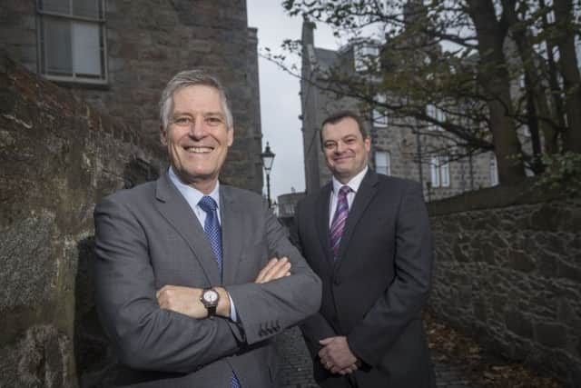 Left to right: Scott Kerr, Mintras chief executive, and Gareth Gilbert, the companys UK managing director. Picture: Contributed