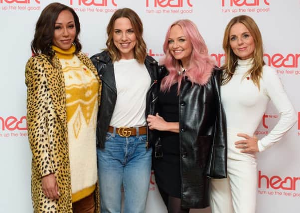 The Spice Girls, without Victoria Beckham, have reformed for a new UK tour (Picture: Matt Crossick/PA Wire)