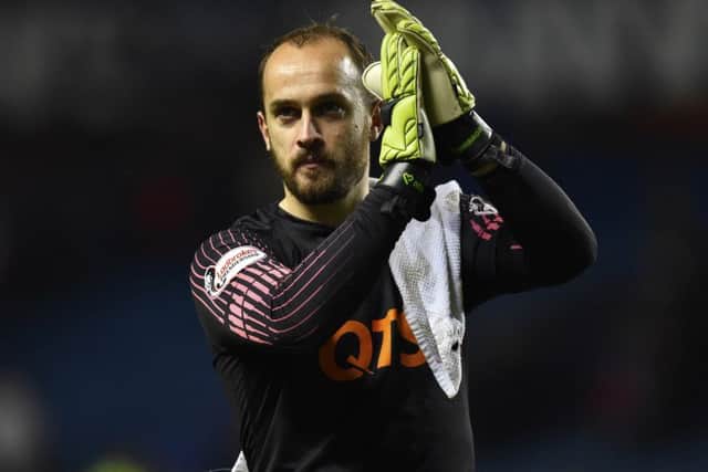 Kilmarnock's Jamie MacDonald is in the Scotland squad for the matches against Albania and Israel. Picture: SNS