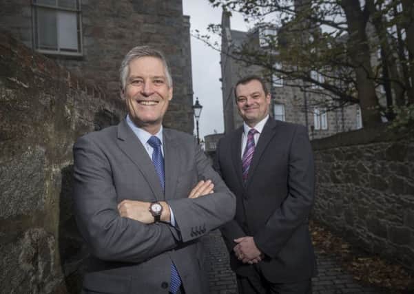 Scott Kerr, Mintras CEO, left,  and Gareth Gilbert, the companys UK managing director. Picture: Newsline Media.