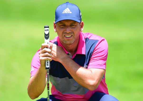Sergio Garcia is clinging on to the lead at the Nedbank Golf Challenge in Sun City, South Africa.  Picture: Stuart Franklin/Getty Images