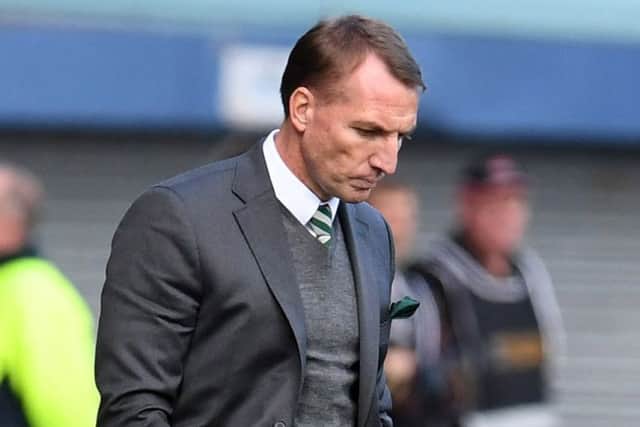 Celtic boss Brendan Rodgers wants to ditch the plastic pitch. Picture: SNS Group