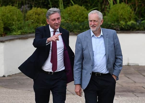 Neither Richard Leonard nor Jeremy Corbyn want to stand in the way of Brexit. Picture: Jeff J Mitchell/Getty