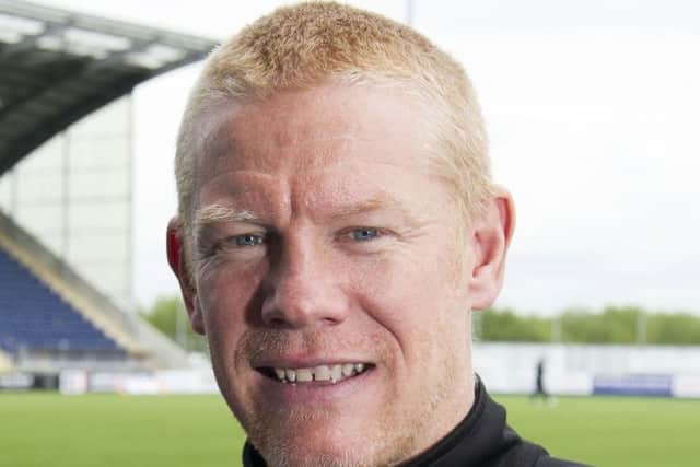 Livingston Manager Gary Holt is keen to keep supporters entertained. Pic: SNS