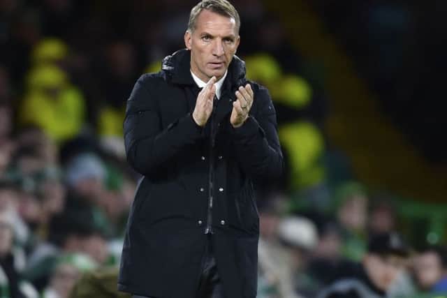 Celtic manager Brendan Rodgers. Pic: SNS