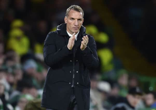 Celtic manager Brendan Rodgers. Pic: SNS