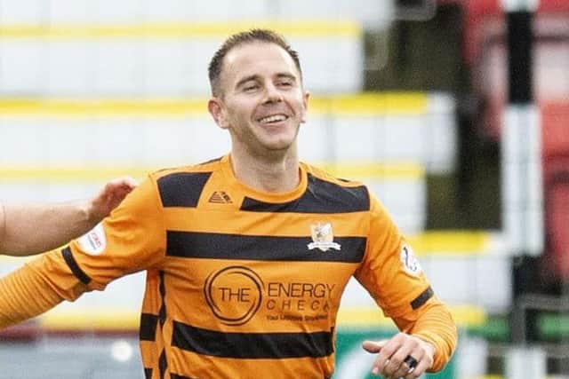 Alloa's Alan Trouten. Pic: SNS