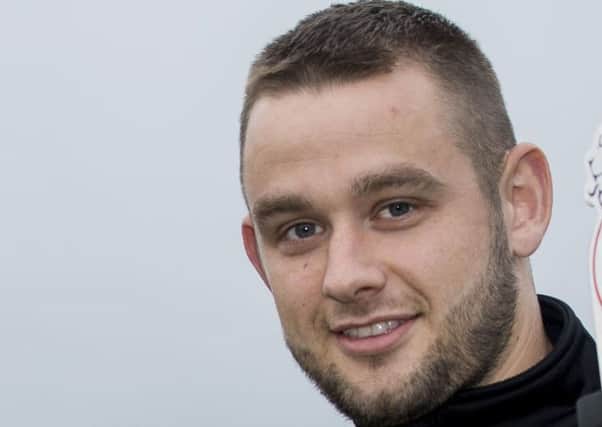 Ryan Wallace set up Arbroath's opener. Pic: SNS