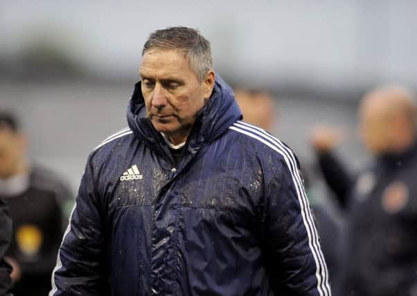 Peterhead boss Jim McInally