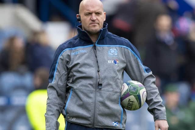 Scotland head coach Gregor Townsend. Pic: SNS/SRU/Bill Murray