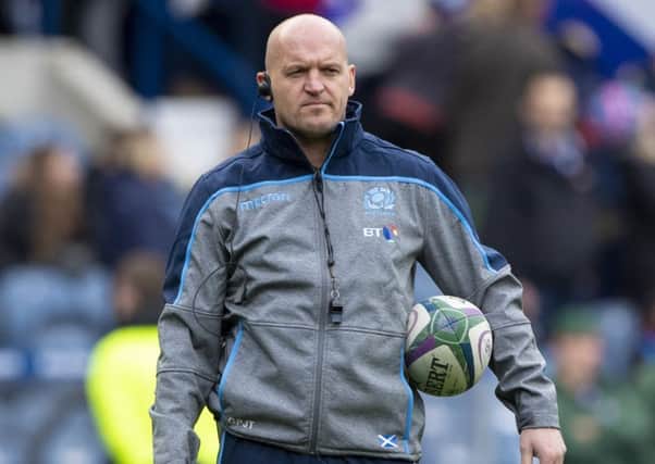 Scotland head coach Gregor Townsend. Pic: SNS/SRU/Bill Murray