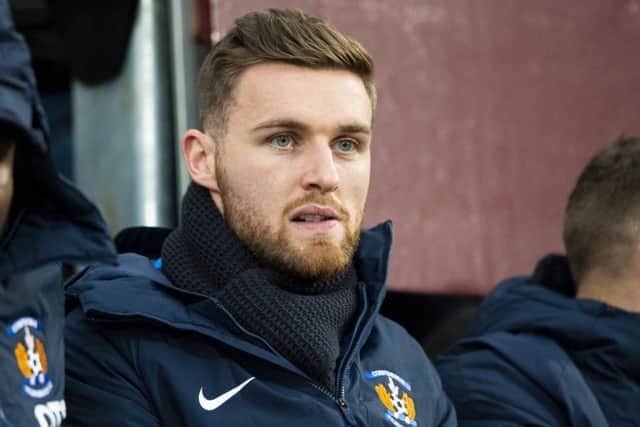 Kilmarnock's Stephen O'Donnell had to sit out the win over Hearts due to injury. Picture: Ross Parker/SNS