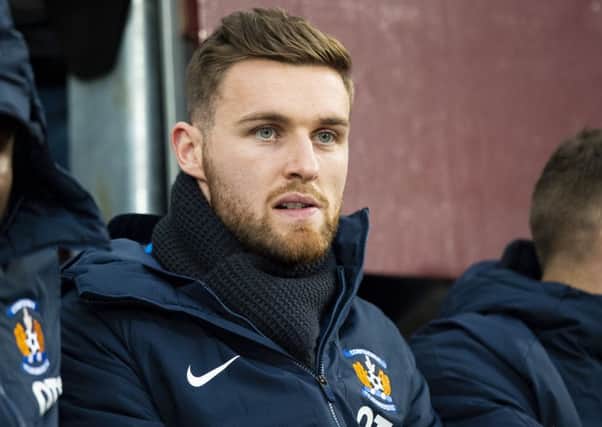 Kilmarnock's Stephen O'Donnell had to sit out the win over Hearts due to injury. Picture: Ross Parker/SNS