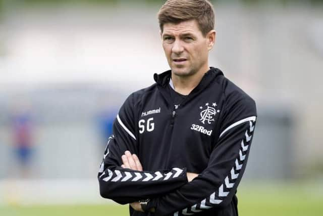 Rangers manager Steven Gerrard  (Photo: SNS)