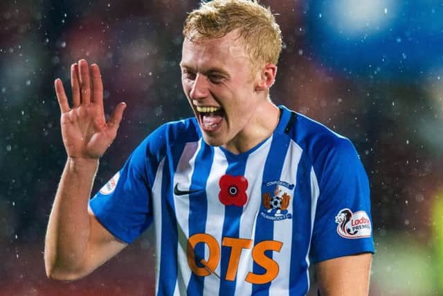 Kilmarnock's Ross Millen was the match-winner at Tynecastle. Picture: Ross Parker/SNS
