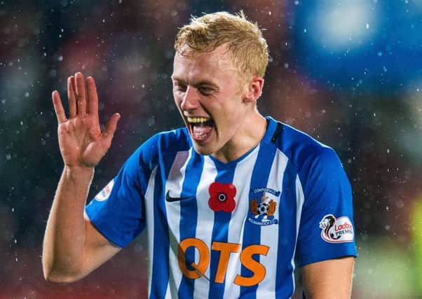 Kilmarnock's Ross Millen was the match-winner at Tynecastle. Picture: Ross Parker/SNS