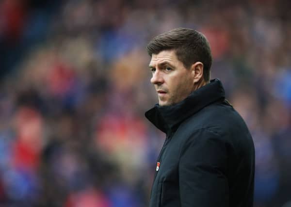 Steven Gerrard has revealed what he said to his players to fire them up. Picture: Getty images
