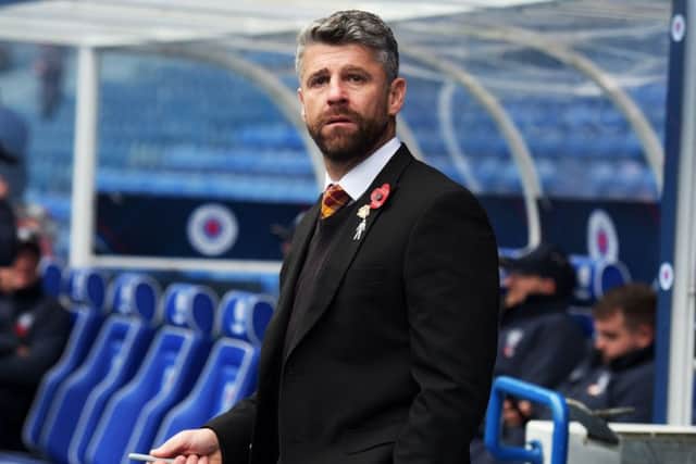 Motherwell boss Stephen Robinson didn't mince his words after the match. Picture: SNS Group