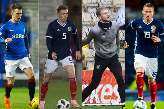 Ryan Jack, David Bates, Scott Bain and Scott McTominay have been added to the Scotland squad. Pictures: SNS Group