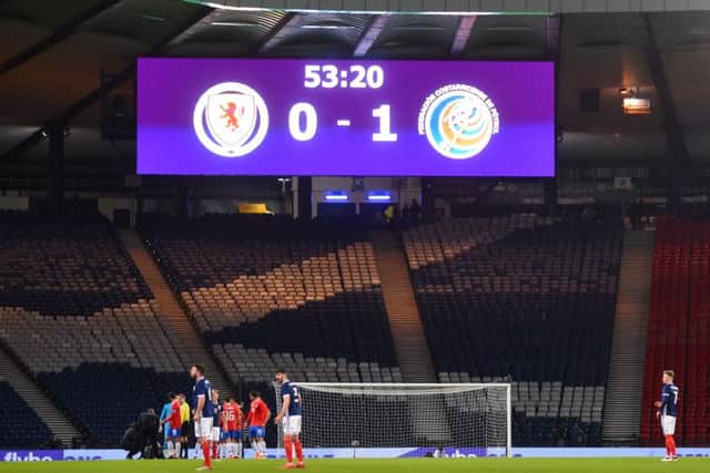 This years 1-0 defeat by Costa Rica at a half-empty Hampden illustrates the perilous state of Scottish football.