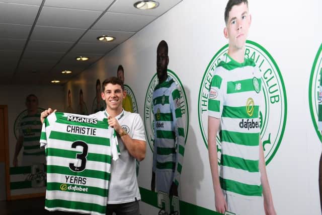 Ryan Christie has extended his Celtic stay, signing a new three-year deal. Picture: SNS Group