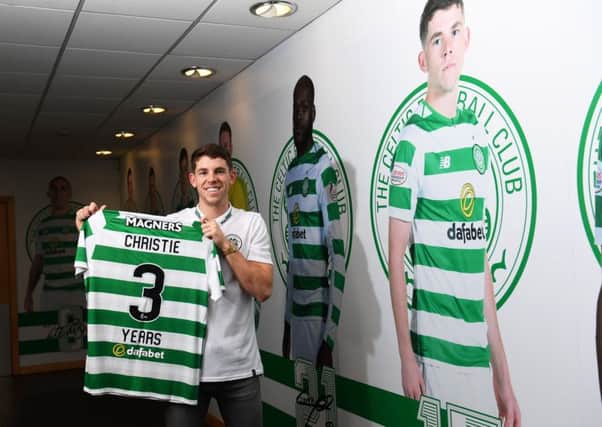 Ryan Christie has extended his Celtic stay, signing a new three-year deal. Picture: SNS Group