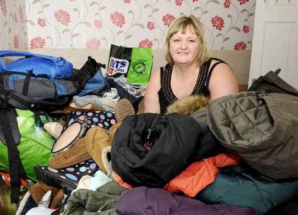 Wilma McLay has been collecting winter packs for the homeless and has had an amazing response.