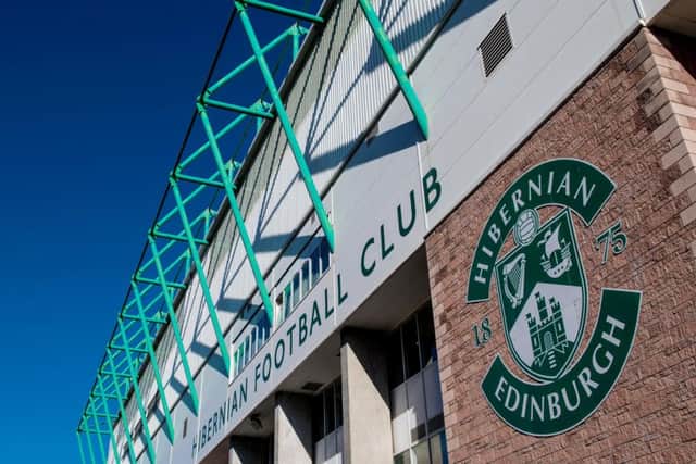 A general view of Hibs' Easter Road stadium. Picture: SNS Group