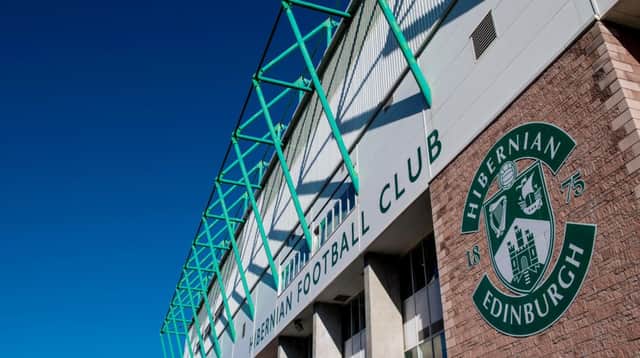 A general view of Hibs' Easter Road stadium. Picture: SNS Group