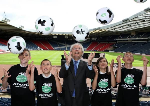 Henry McLeish launched his review of Scottish football at Hampden Park back in 2010. Picture: Andrew Milligan/PA
